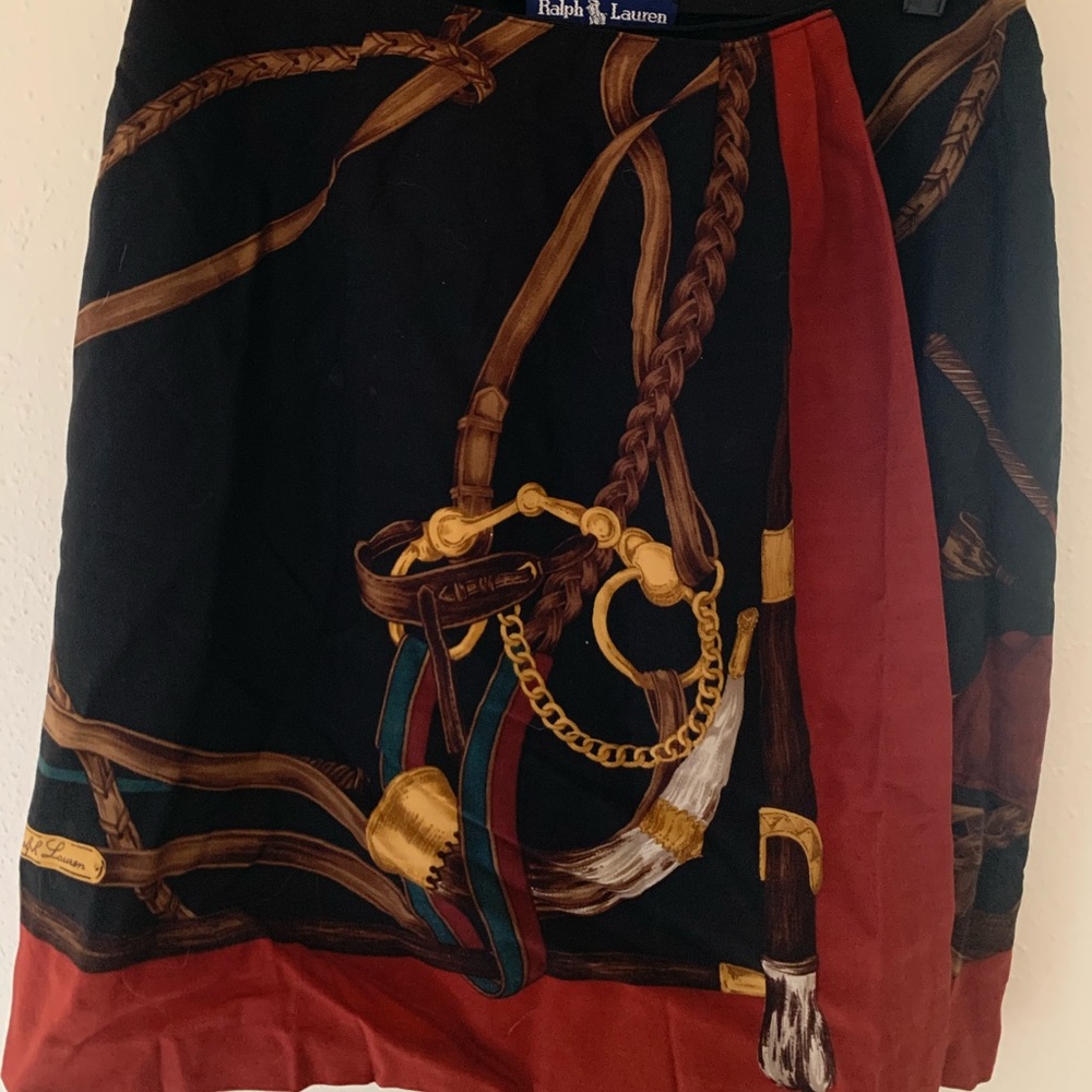 Ralph Lauren famous pattern short skirt